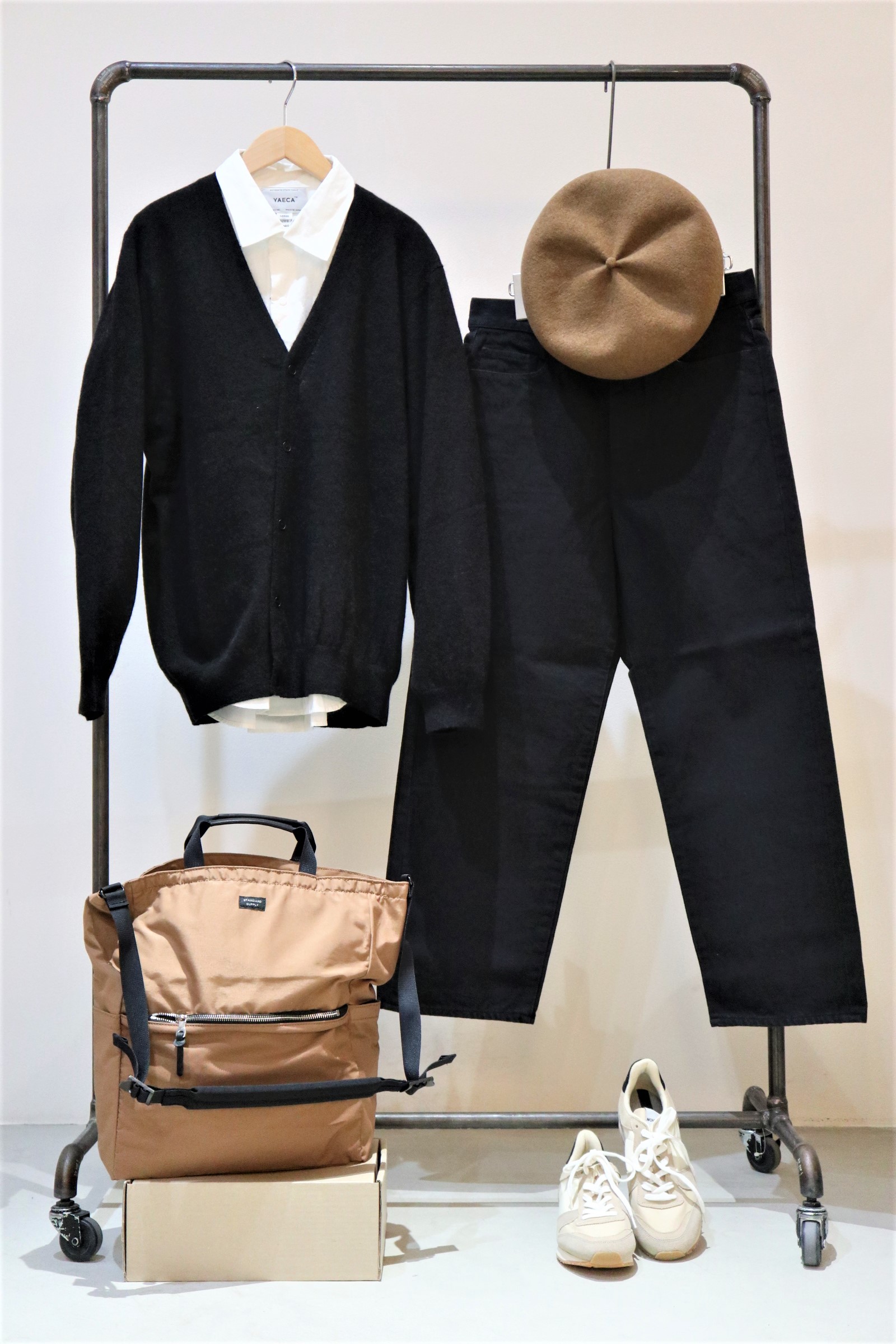 YAECA通販 ヤエカ取扱店 YAECA CONTEMPO MEN/12G CASHMEREニット