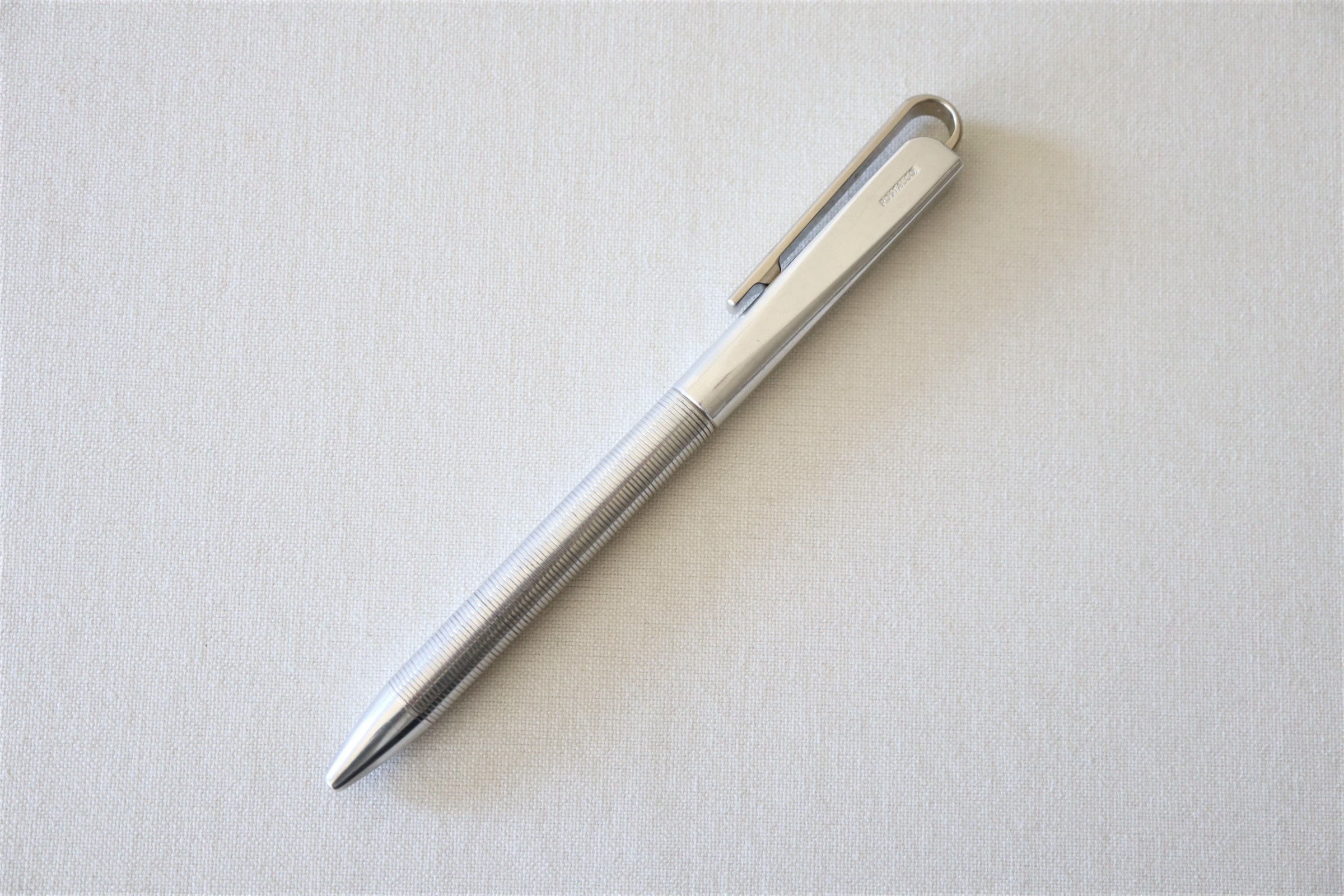 POSTALCO通販 POSTALCO取扱店 POSTALCO/Channel Point Pen Gear/Silver