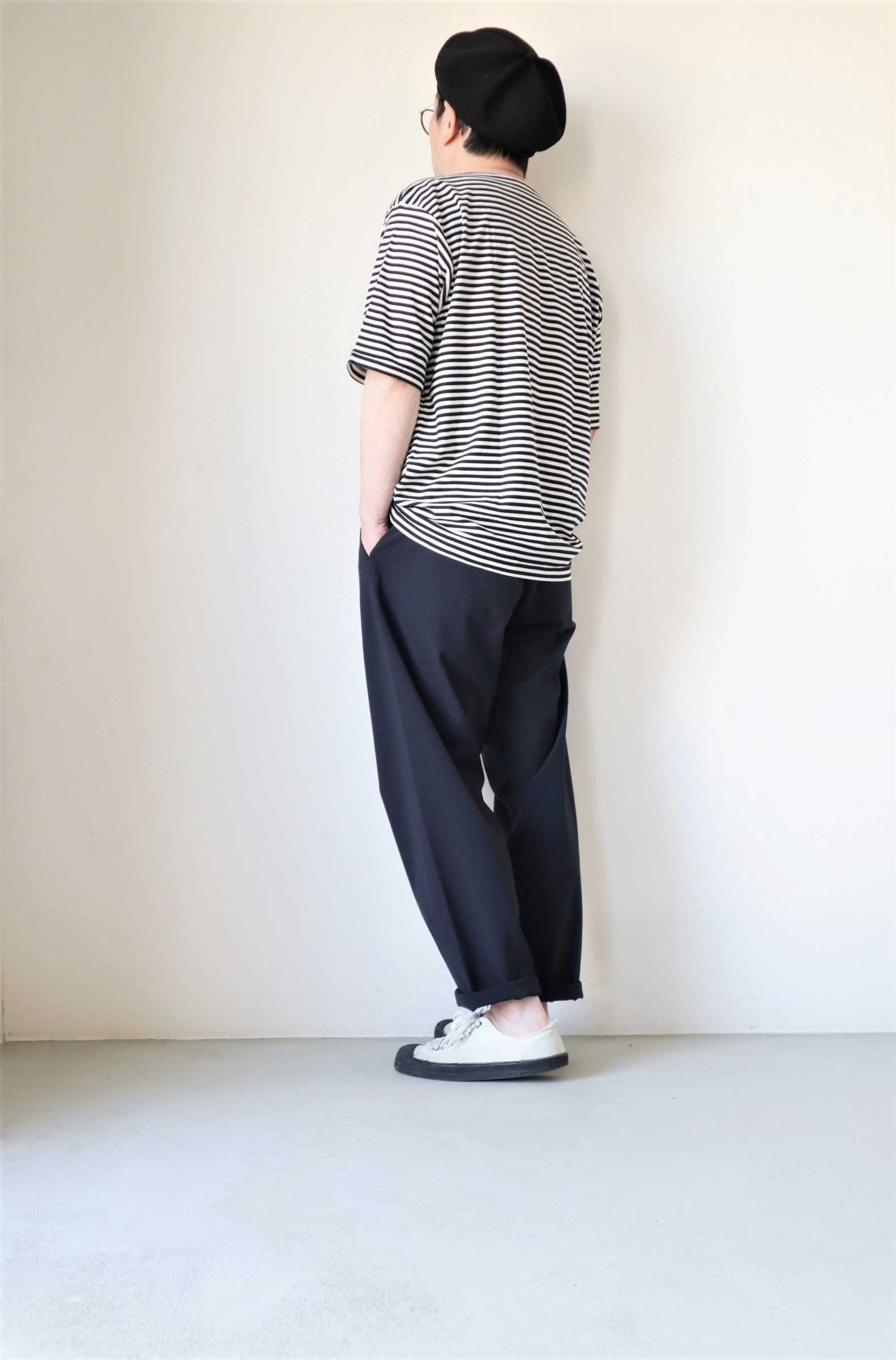 YAECA通販 ヤエカ取扱店 YAECA/CONTEMPO MEN/2wayパンツ タック