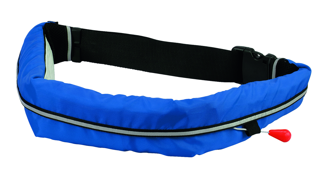 ウェスト（腰巻）タイプ ライフジャケット：WR-1型・WR-3型（膨張式