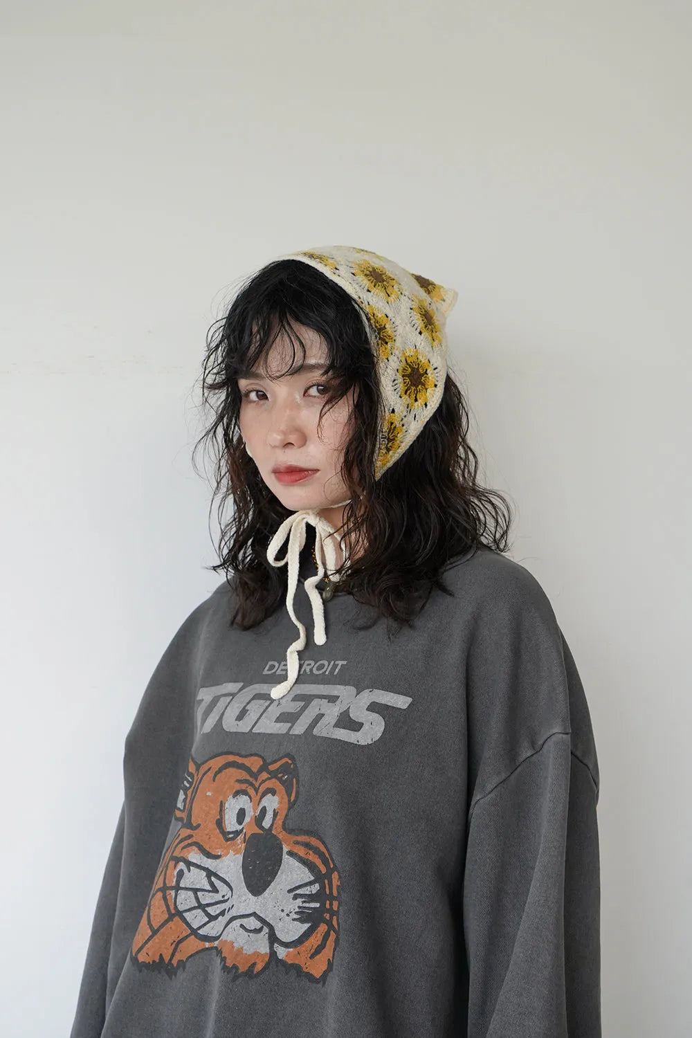 花柄クロシェニットヘッドスカーフ – LILA & CITTA ONLINE SHOP