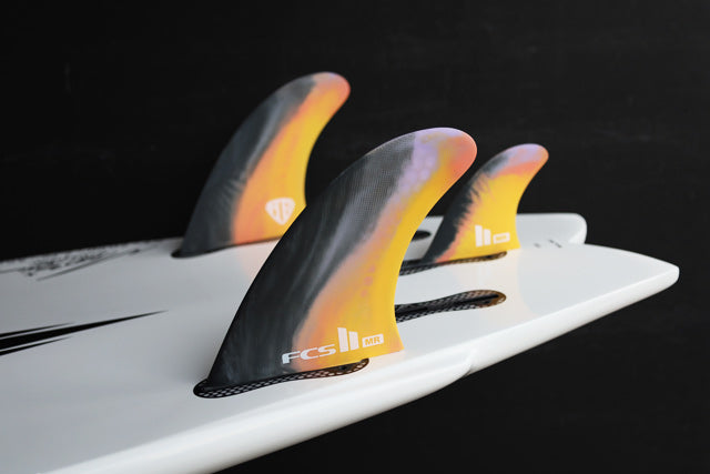 MR PC / TWIN/TRIフィンセット[Mark Richards] BLACK COLOUR SWIRL