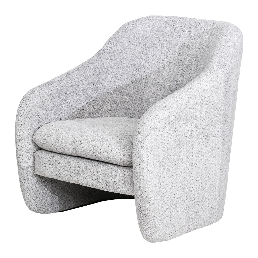 lushroom ソファー 1人掛け 布 グレー ホワイト ファブリック 高級