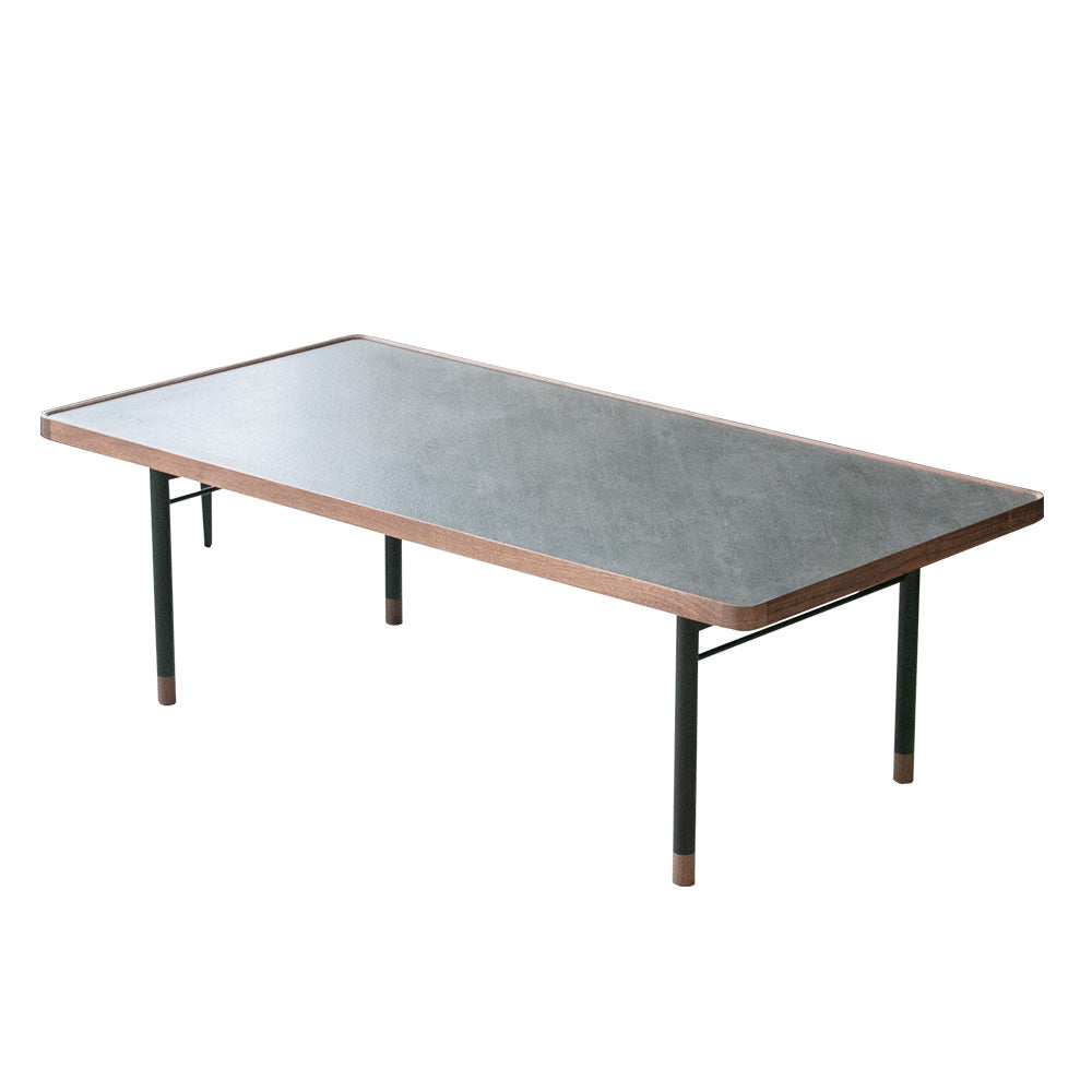 lushroom センターテーブル 石目調 ウォールナット オーク