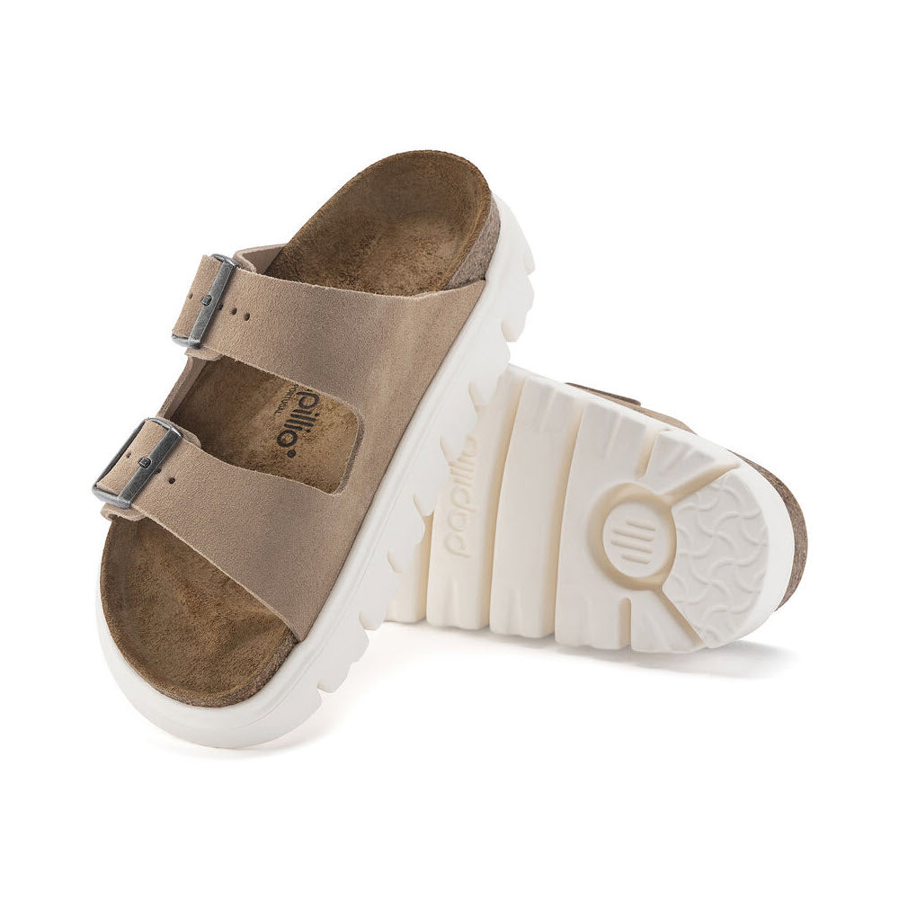 BIRKENSTOCK ARIZONA CHUNKY WARM SAND - WOMENS - Lamey Wellehan Shoes