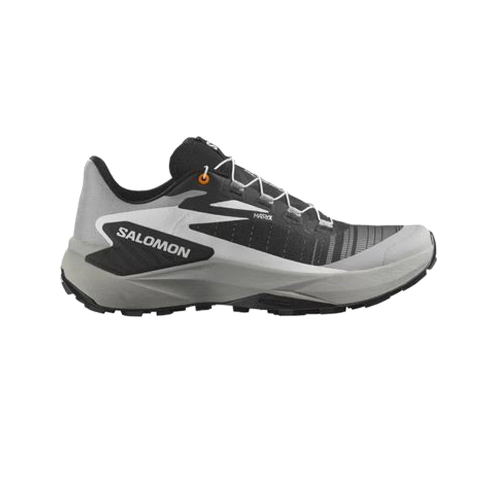 SALOMON GENESIS BLACK/ALLOY/TURMERIC - MENS - Lamey Wellehan Shoes