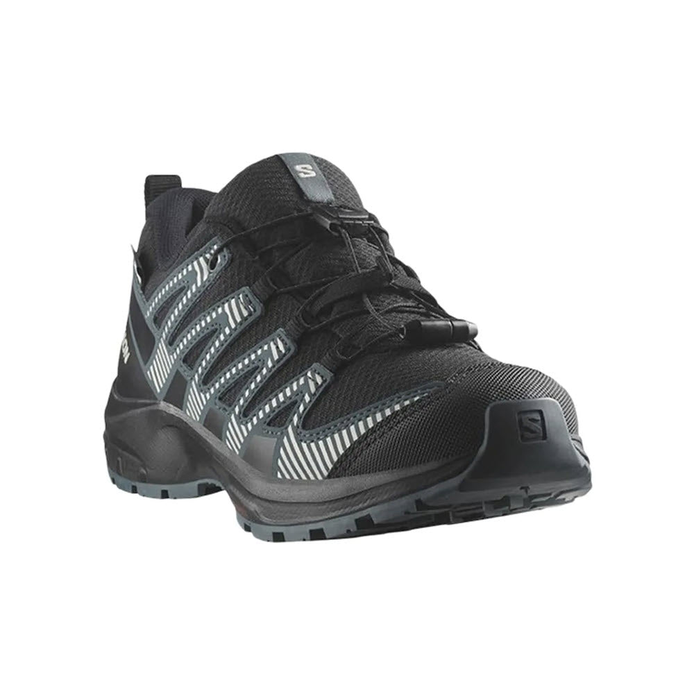 SALOMON XA PRO V8 CSWP JR BLACK - KIDS - Lamey Wellehan Shoes
