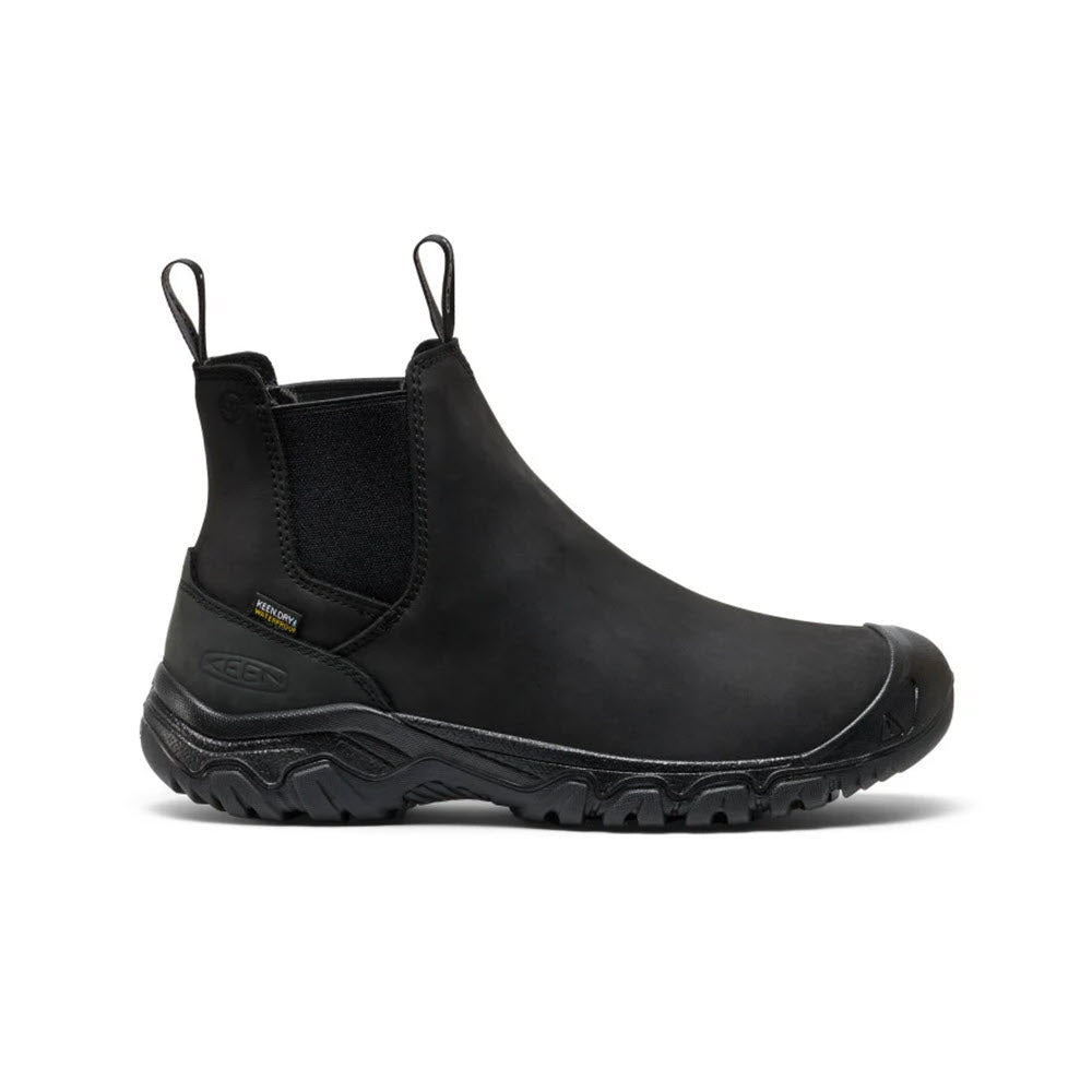 KEEN ANCHORAGE CHELSEA BOOT WATERPROOF INSULATED BLACK - MENS