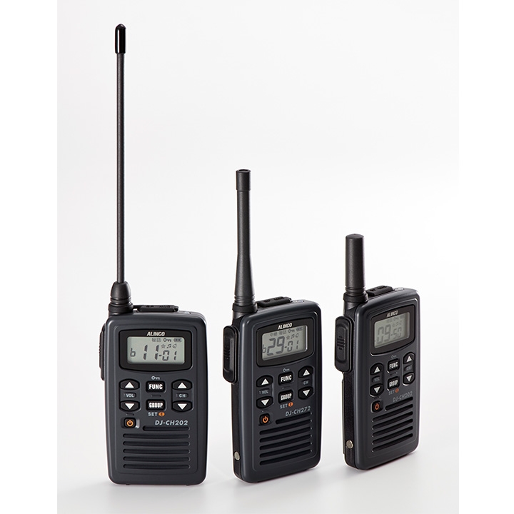 DJ-CH202L ロングアンテナタイプ アルインコ 特定小電力トランシーバー