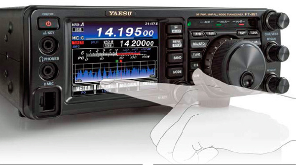 FT-991A 100W YAESU HF/VHF/UHF（1.8MHz帯～430MHz帯） オールモード