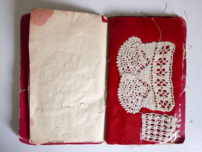 フランスアンティーク 1900年代 クロッシェレース見本帳