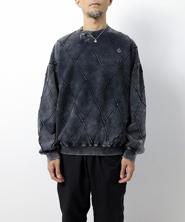 NOMA t.d./ノーマ ティーディー HandDyed Diamond Twist Sweat