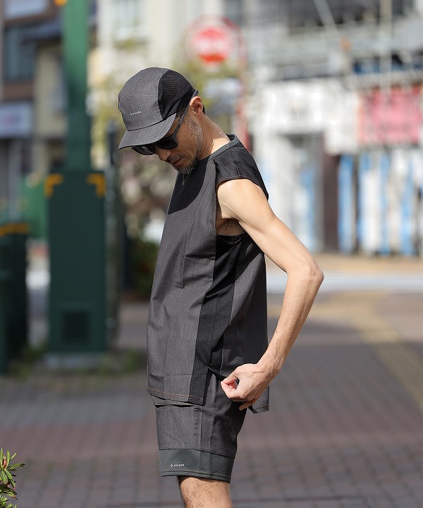 リョウゲン/RYOGEN DENIM FRENCH SLEEVE TEE[トップス(タンクトップ