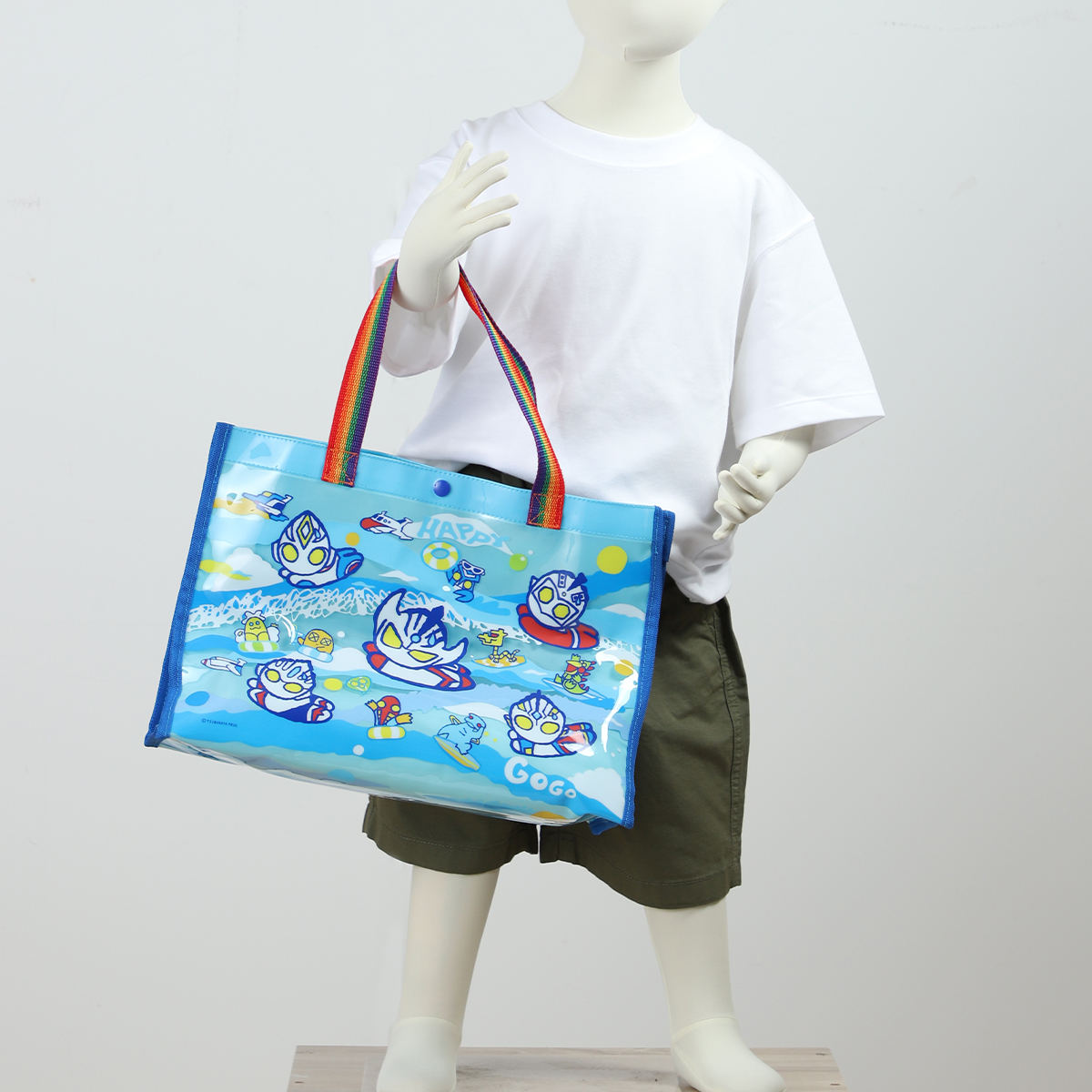 M78ウルトラマン ビニールバッグ ウキウキサマー 47943《ウルトラマン