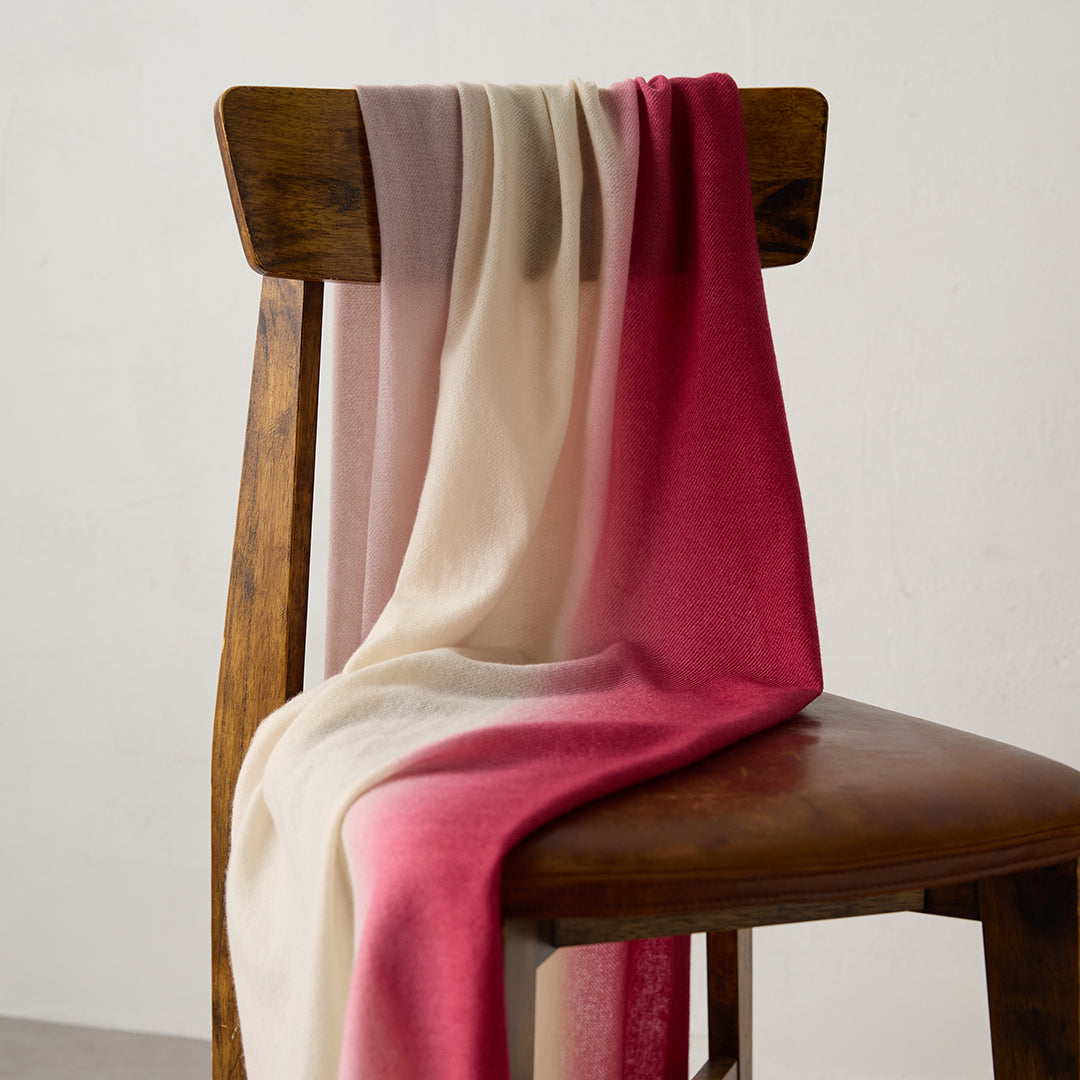 Tricolor Cashmere Stole – マザーハウス 公式サイト