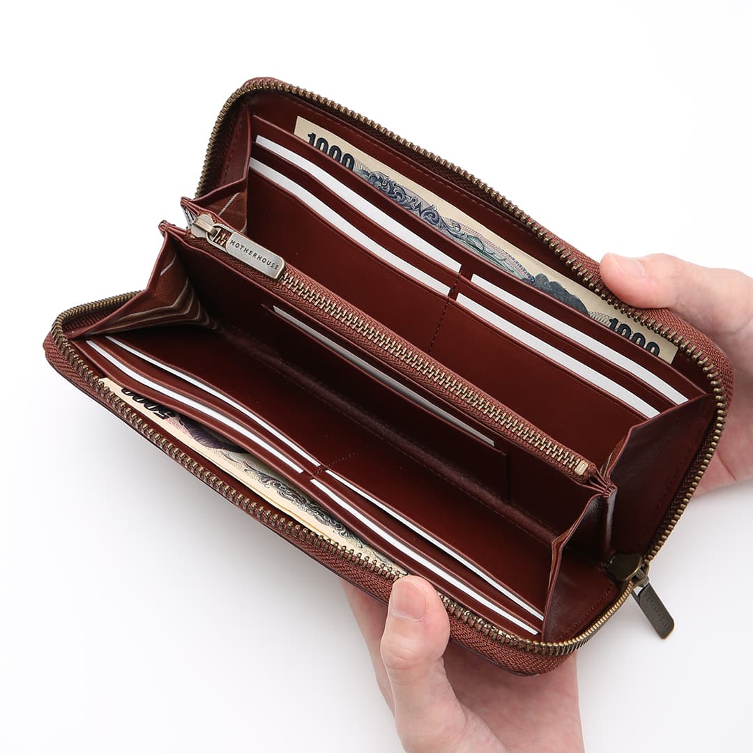 Antique Round Long Wallet｜アンティーク ラウンド ロング ウォレット