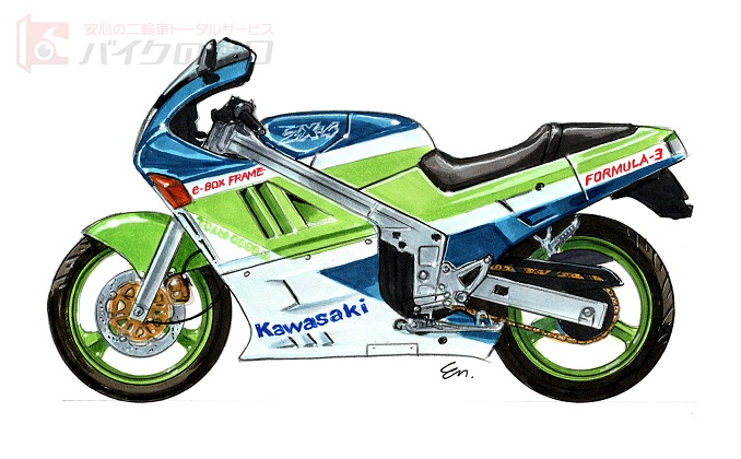 遠藤イヅルの名車カタログ】第36回 カワサキ・ZX−4 | 中古バイク