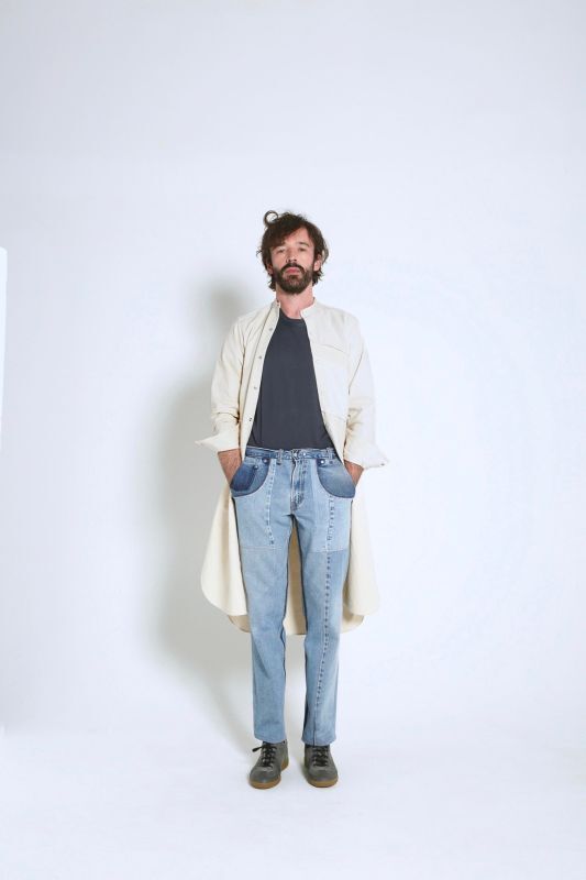 masao shimizu 再構築デニムパンツ - mousses