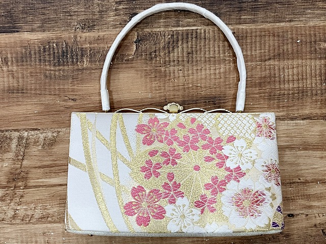 草履バックセット 振袖草履 振袖用バッグ 帯地 西陣織 日本製 女性用