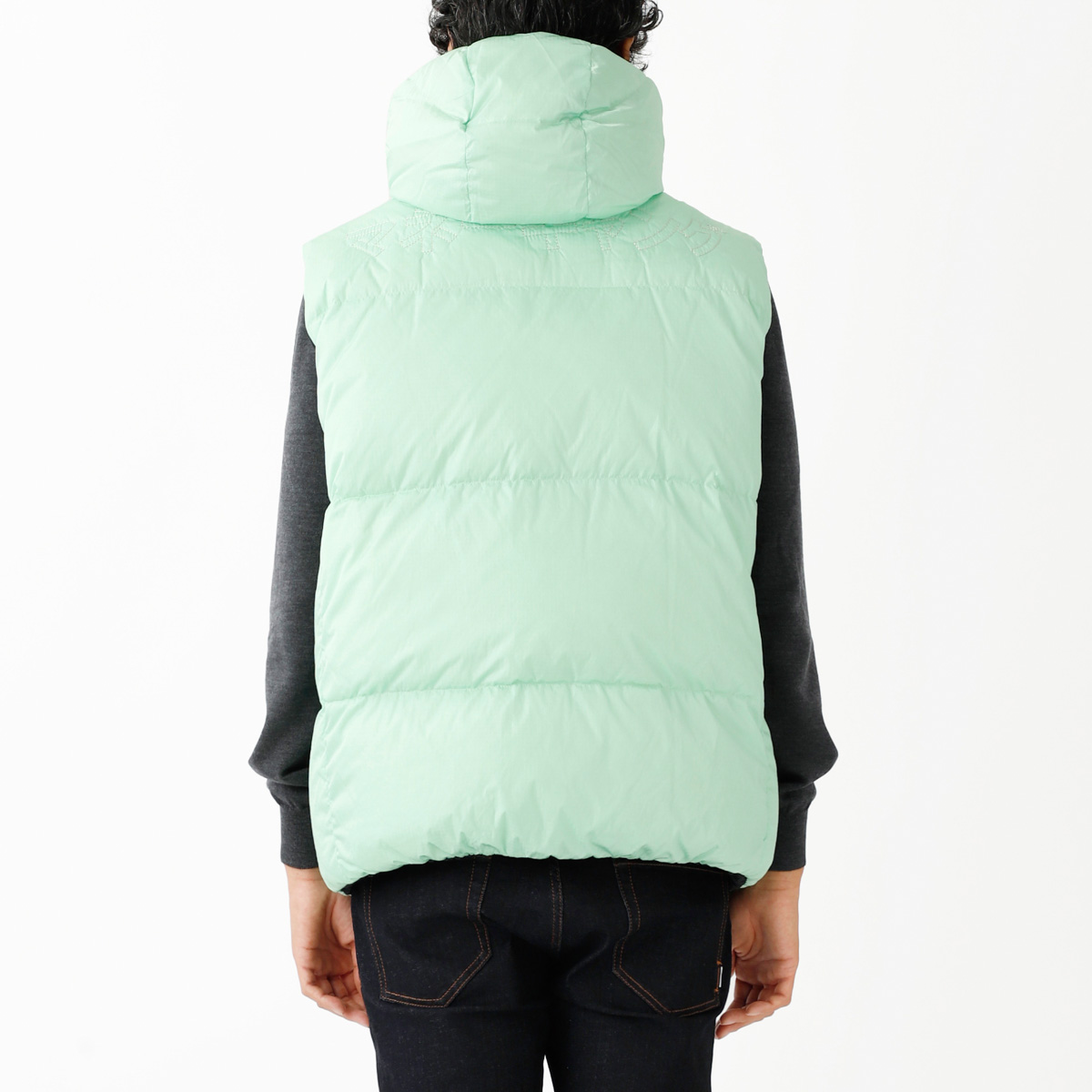 タトラス TATRAS ダウンベスト 1サイズ(1 BLACK): モダンブルー ANA