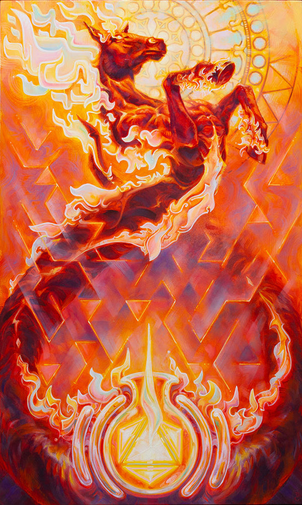 Dan Cohen - Equus Salamandrae - Original Artwork - Modern Eden Gallery