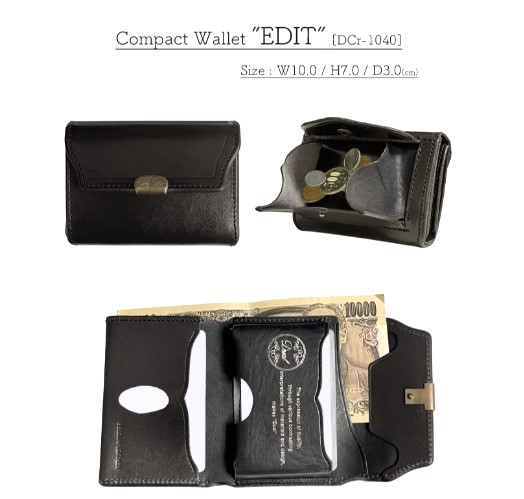 Dual デュアル コンパクトウォレット,EDITDCr-1040,通販,販売店,取扱店