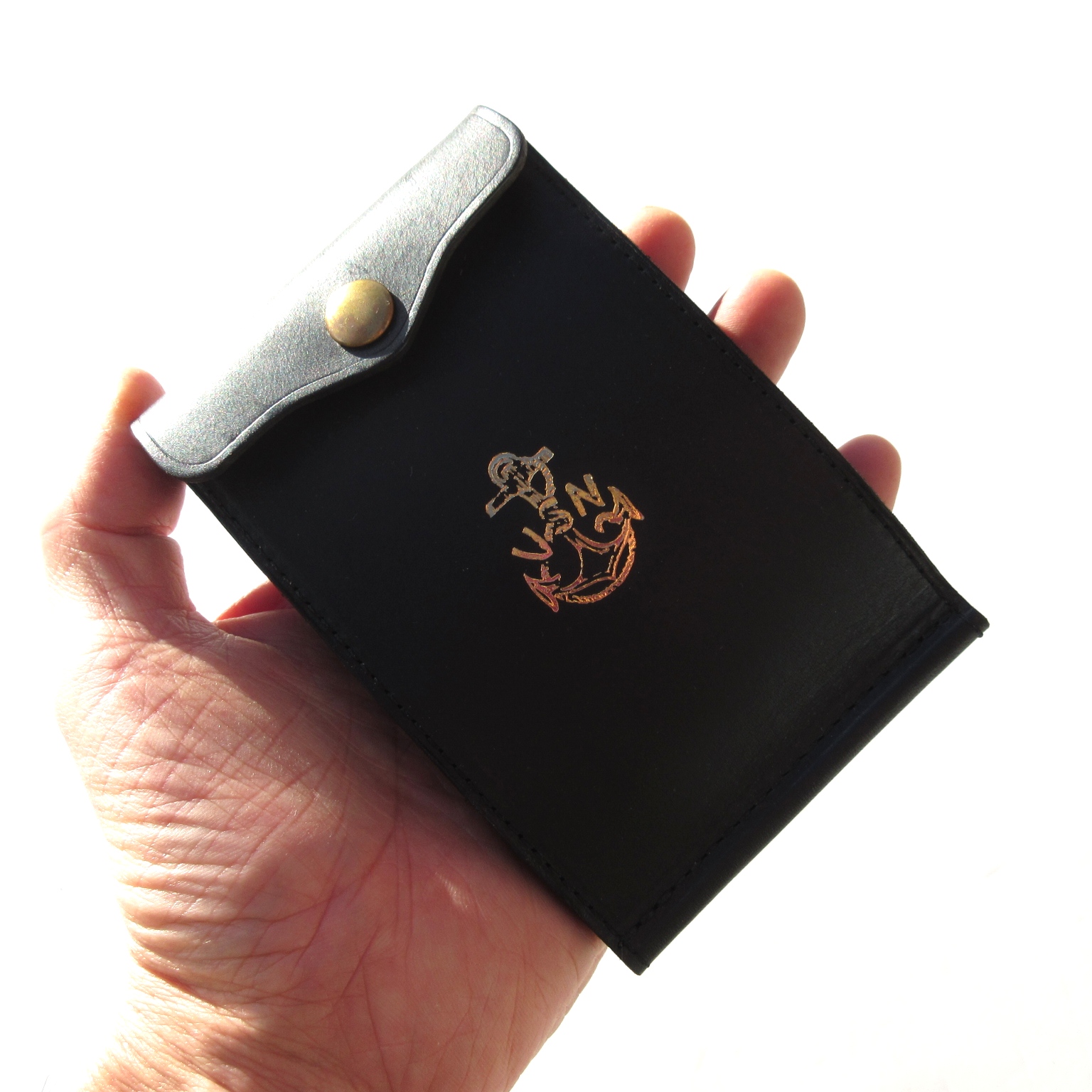 VASCO,ヴァスコ,マネークリップ,コインキャッチャー,LEATHER NAVAL