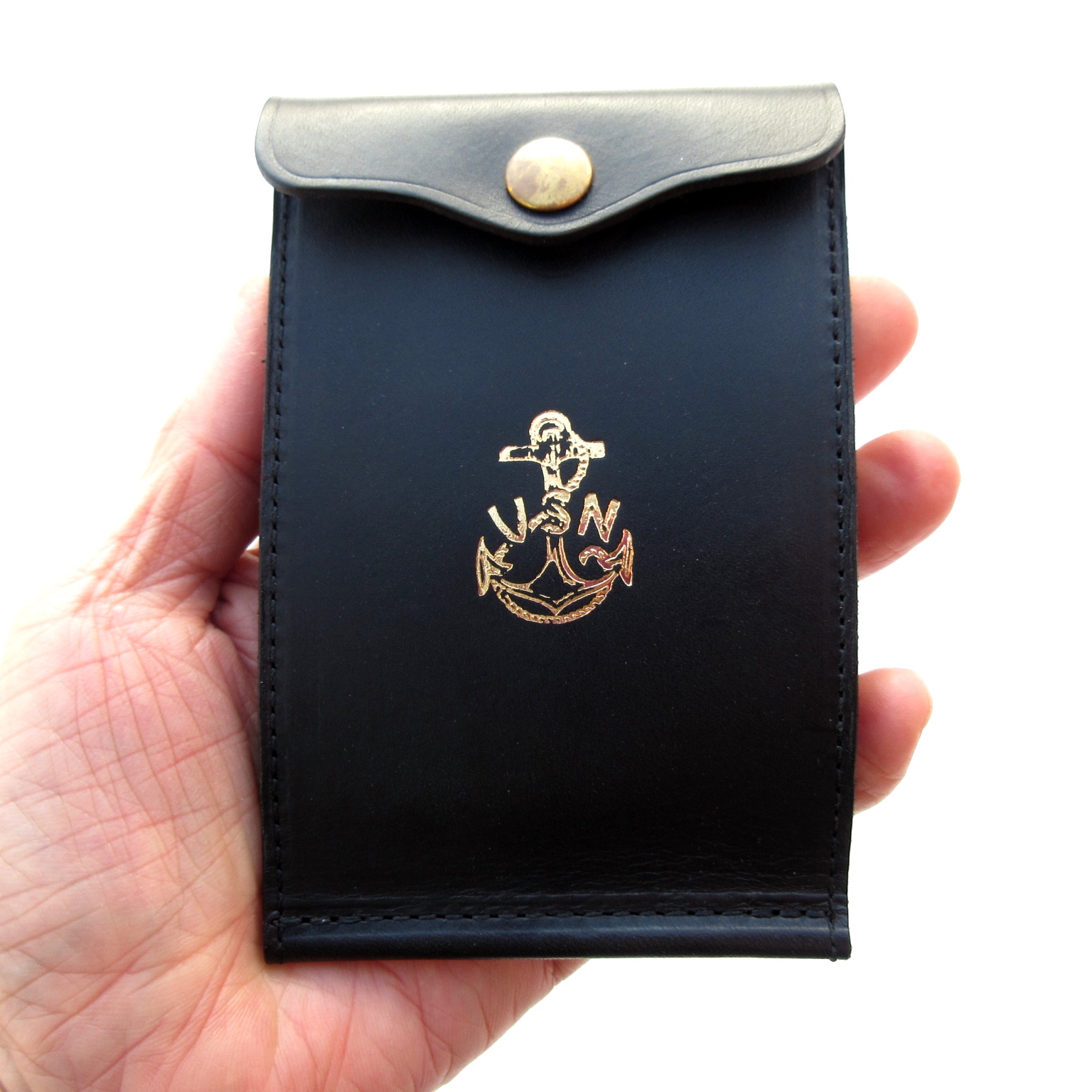 VASCO,ヴァスコ,マネークリップ,コインキャッチャー,LEATHER NAVAL