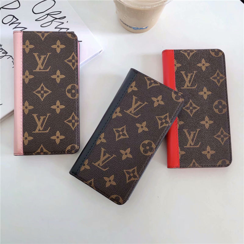 手帳 型 iphone15/15pro ケース ハイ ブランド ヴィトン iphone14