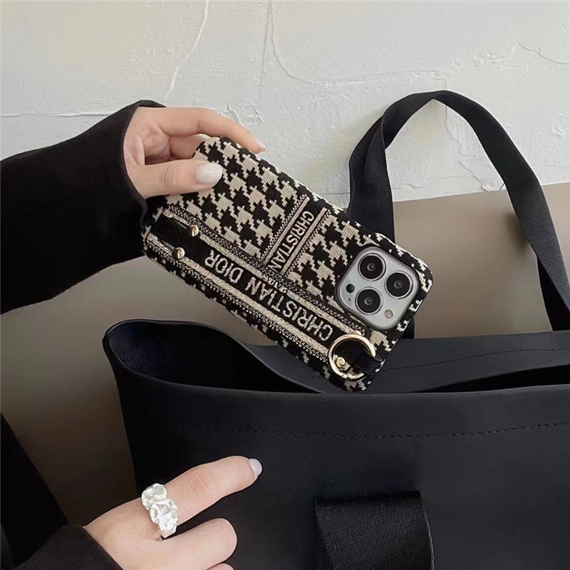 dior アイ フォン ケース 17/16pro/ ベルト付き ディオール iphone15