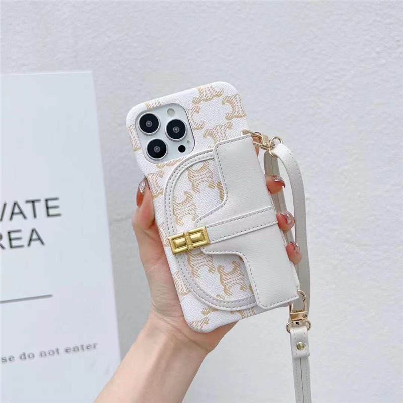 セリーヌ iphone16/15/14pro ケース ショルダー iphone13promax ケース