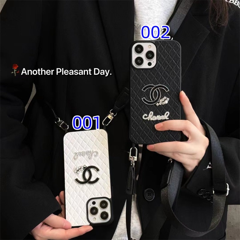 シャネル iphone17/エアー ケース ショルダー chanel 携帯ケース
