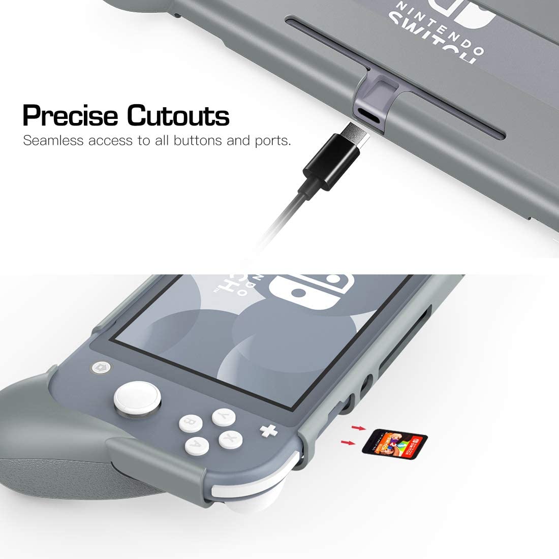 MoKo Hand Grip Case Compatible with Nintendo Switch Lite