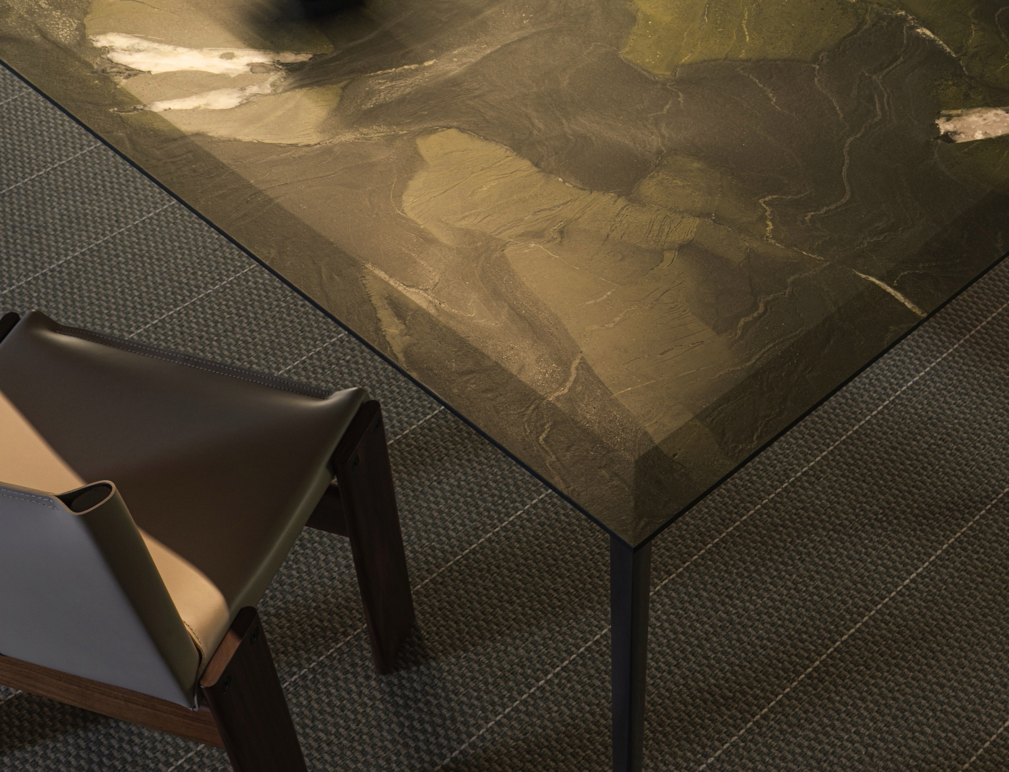 Italian design extendable table - Filigree - Molteni&C