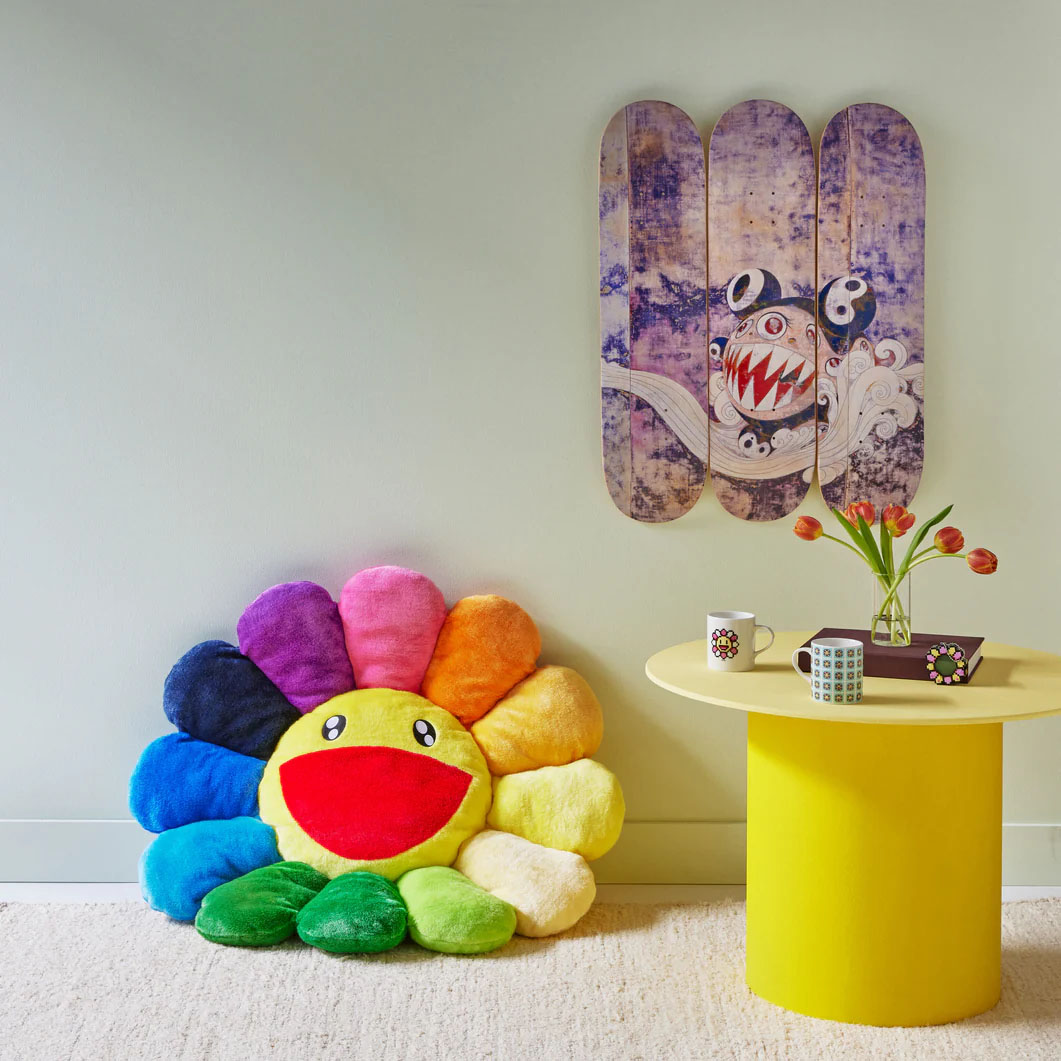 村上隆：727 スケートボード 3枚セット：ポスター & アーティスト