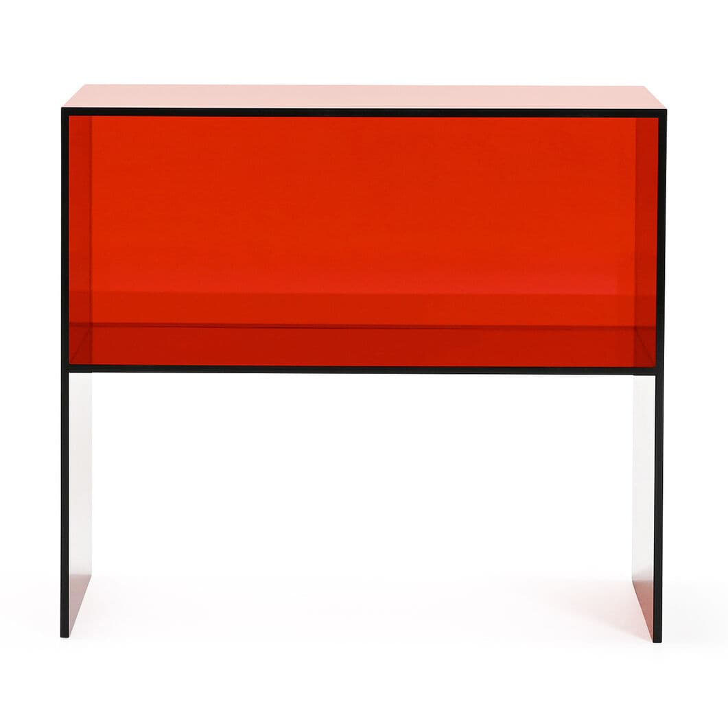 Two-Way サイドテーブル レッド(レッド)：ホーム