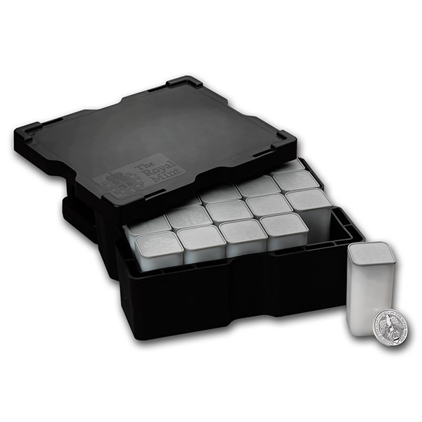 Buy 2 Oz British Silver Falcon of the Plantagenets Coins [The