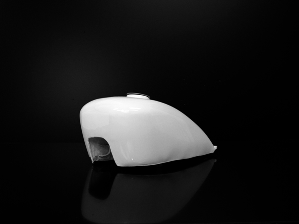 799wモンキー用 スポーツスタータイプタンク ホワイト｜ モンキー