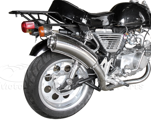 993wモンキー用 カーバティス(バナナ）マフラー｜ モンキーパーツは