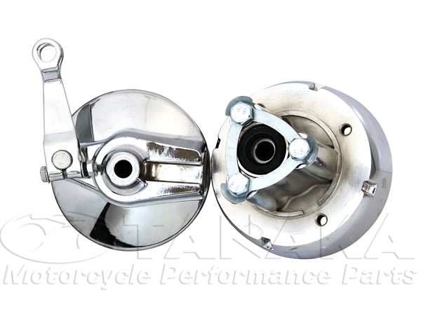 1268wモンキー用 ドラムブレーキ リアハブ メッキ｜ モンキーパーツは