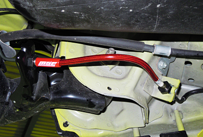 MSEステンメッシュ・テフロンブレーキホース スイフトスポーツ[ZC32S