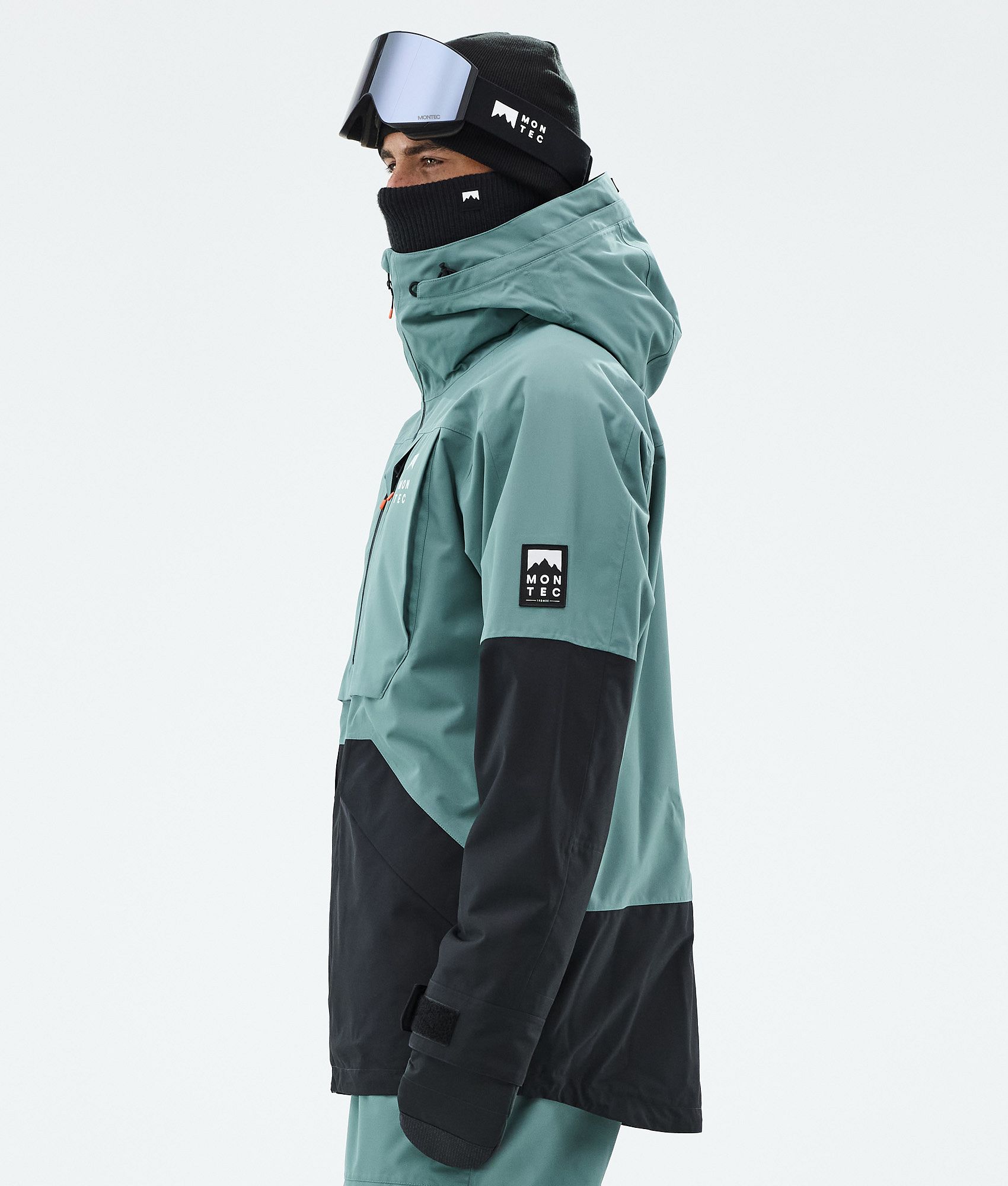 Montec Arch スキージャケット メンズ Atlantic/Black - グリーン
