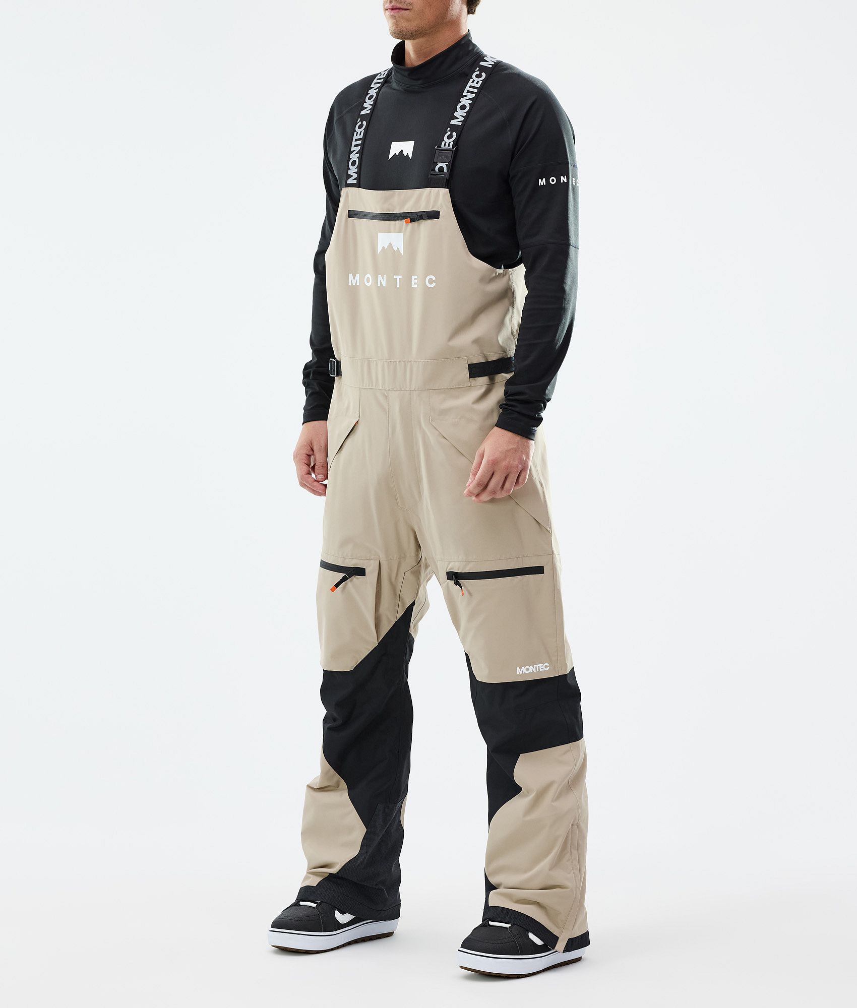 Montec Arch Snowboard Pants Men Sand/Black | Montecwear.com