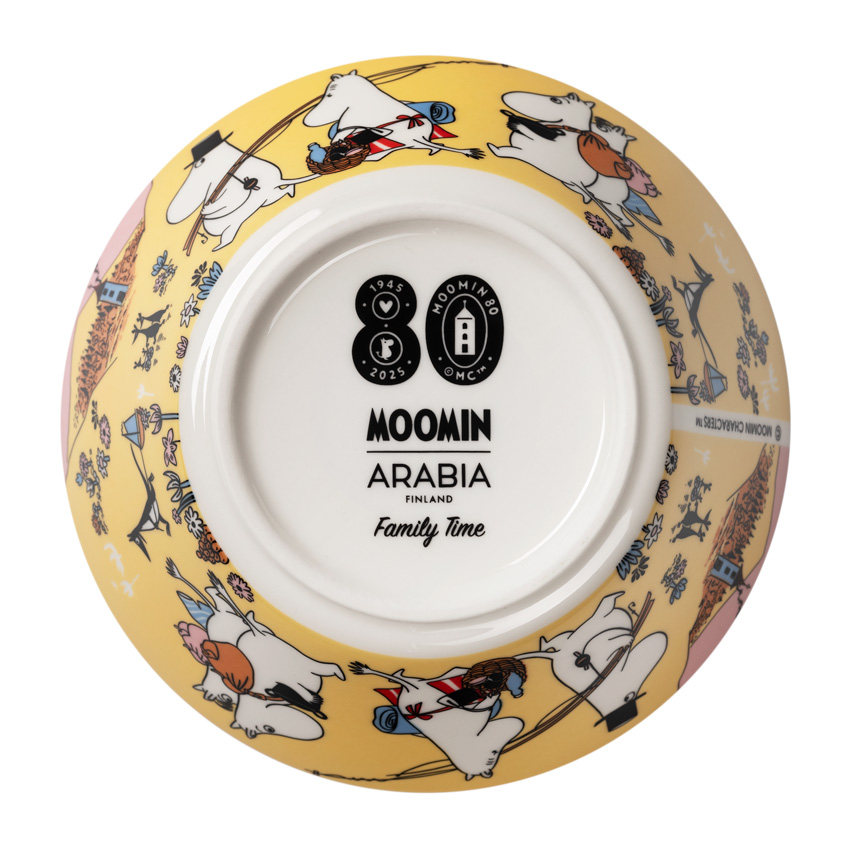 ムーミン クラシック ボウル 15cm ファミリータイム 80周年 | ムーミン