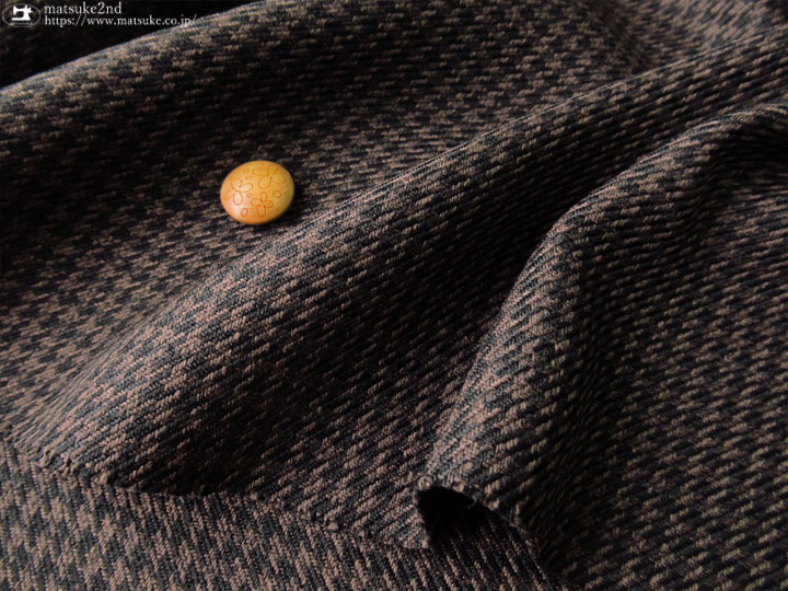 まるでウールみたいな千鳥格子柄！『 ウーリッシュ ハウンドトゥース 』