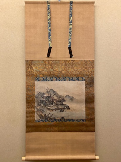 雲谷等益 山水 双幅｜古美術・掛け軸の販売・買取・鑑定-松本松栄堂