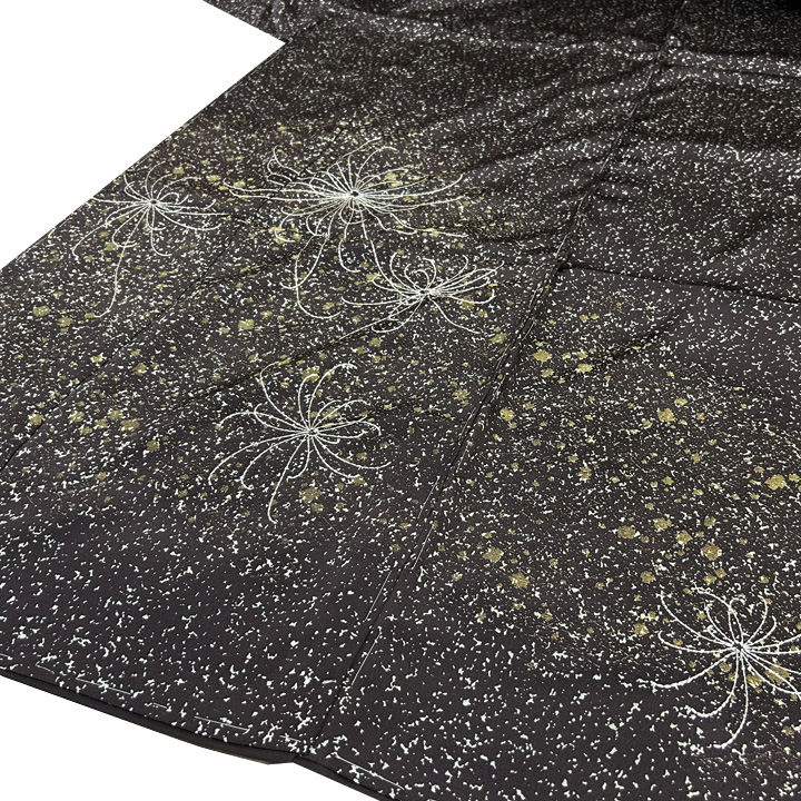 たたき染め訪問着【乱菊】 たたき染め訪問着【乱菊】 [170303-tho-1