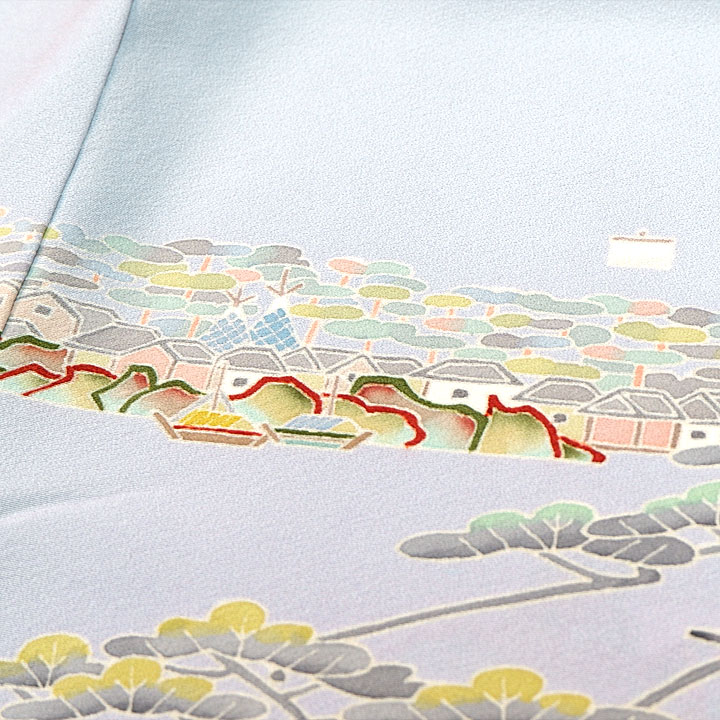 本加賀友禅 松井眞夫 特撰訪問着【東岩瀬 富山】 [241121-ho-1