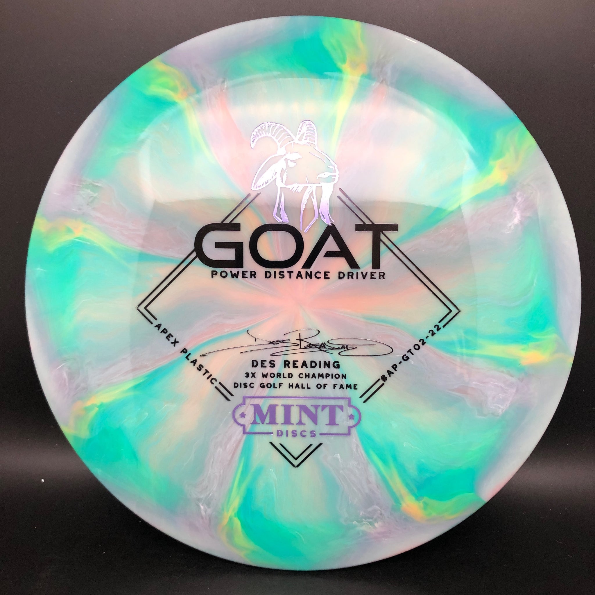 Mint Discs Apex Swirl Goat - #AP-GT02-22 – Maverick Disc Golf