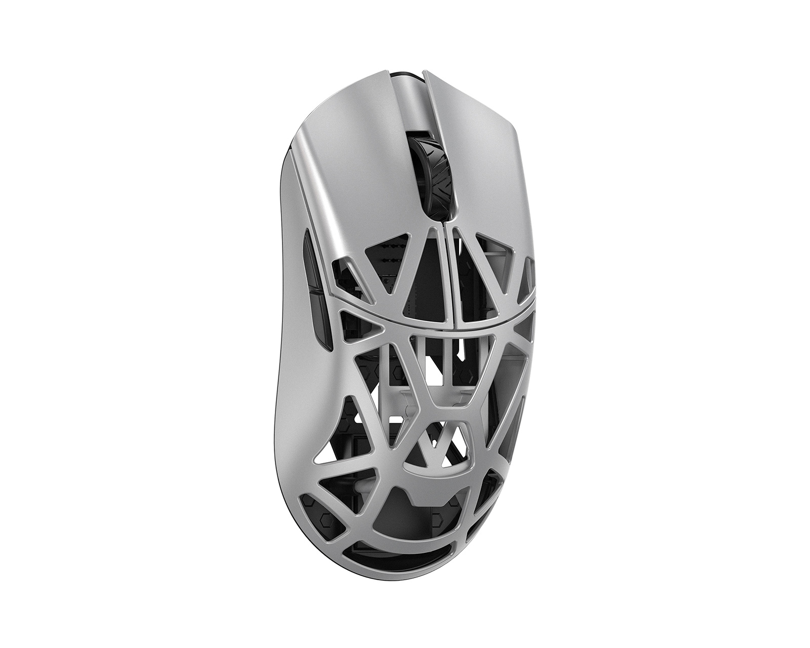 WLMOUSE BeastX Pro Silver 穴なし OM Optical WLMouse Beast X Pro